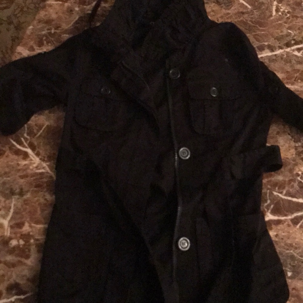 Short sleeve cargo jacket